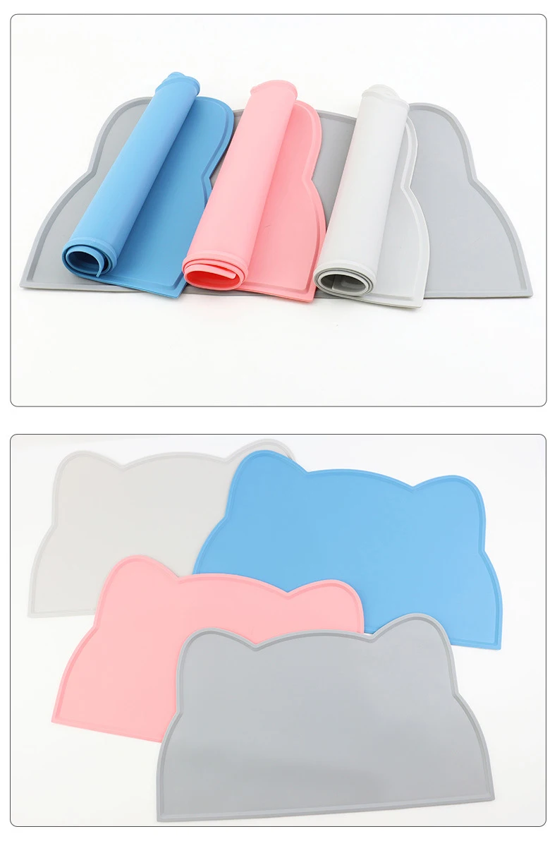 pet place mats easy to clean anti-slip